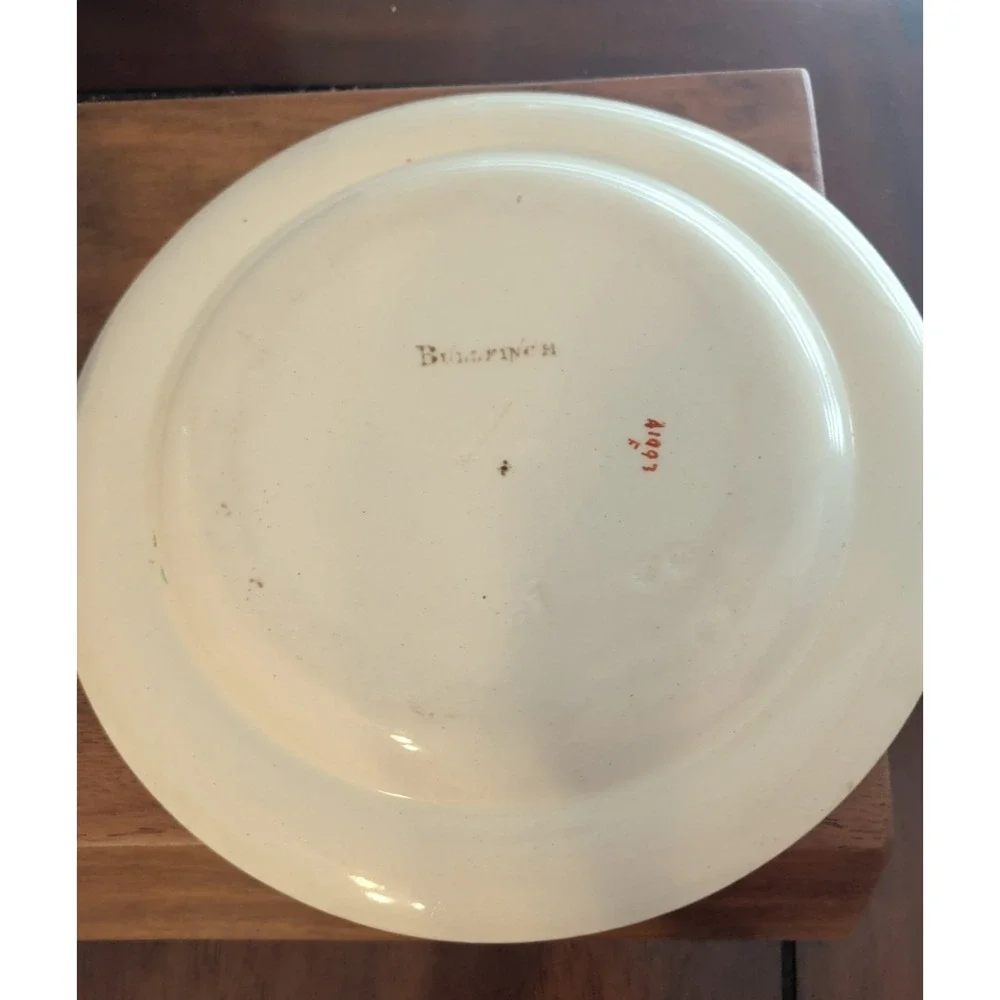 Wedgewood Bullfinch Bowl And Plate